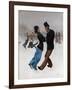 Ice Skaters, C. 1920-Max Klinger-Framed Giclee Print