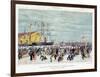 Ice Skaters, C1856-null-Framed Giclee Print