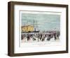 Ice Skaters, C1856-null-Framed Giclee Print