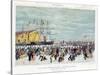 Ice Skaters, C1856-null-Stretched Canvas