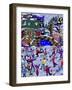 Ice Skaters II-Diana Ong-Framed Giclee Print