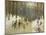 Ice Skaters on a Frozen Lake in the Berlin Zoo, 1919-Max Liebermann-Mounted Giclee Print