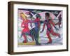 Ice Skaters-Ernst Ludwig Kirchner-Framed Giclee Print