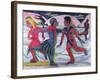 Ice Skaters-Ernst Ludwig Kirchner-Framed Giclee Print