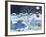 Ice Skating By Old Farm-Cheryl Bartley-Framed Giclee Print