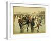 Ice Skating, C1886-L. Prang-Framed Giclee Print