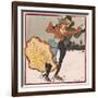 Ice Skating Couple 1901-G Meunier-Framed Art Print