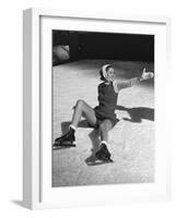 Ice Skating Fashions-Peter Stackpole-Framed Photographic Print