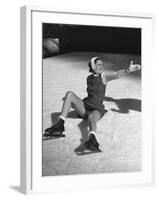 Ice Skating Fashions-Peter Stackpole-Framed Photographic Print