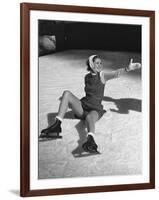 Ice Skating Fashions-Peter Stackpole-Framed Photographic Print