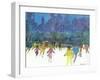 "Ice Skating in Central Park," January 5, 1963-Frank Mullins-Framed Giclee Print