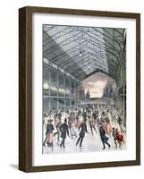 Ice Skating in Paris, 1892-Henri Meyer-Framed Giclee Print