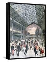 Ice Skating in Paris, 1892-Henri Meyer-Framed Stretched Canvas