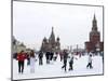 Ice Skating in Red Square, UNESCO World Heritage Site, Moscow, Russia, Europe-Lawrence Graham-Mounted Premium Photographic Print
