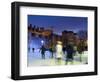 Ice Skating in Winter, Tower of London, London, England, United Kingdom, Europe-Alan Copson-Framed Photographic Print