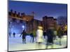 Ice Skating in Winter, Tower of London, London, England, United Kingdom, Europe-Alan Copson-Mounted Photographic Print