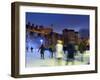 Ice Skating in Winter, Tower of London, London, England, United Kingdom, Europe-Alan Copson-Framed Photographic Print