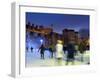 Ice Skating in Winter, Tower of London, London, England, United Kingdom, Europe-Alan Copson-Framed Photographic Print