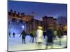 Ice Skating in Winter, Tower of London, London, England, United Kingdom, Europe-Alan Copson-Mounted Photographic Print