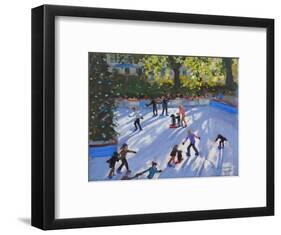 Ice Skating, Natural History Museum, 2014-Andrew Macara-Framed Photographic Print