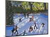 Ice Skating, Natural History Museum, 2014-Andrew Macara-Mounted Photographic Print