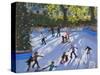 Ice Skating, Natural History Museum, 2014-Andrew Macara-Stretched Canvas