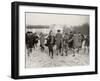 Ice Skating on Lake of Enghien (1933)-null-Framed Photographic Print