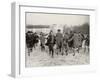 Ice Skating on Lake of Enghien (1933)-null-Framed Photographic Print