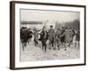 Ice Skating on Lake of Enghien (1933)-null-Framed Photographic Print