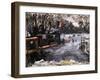 Ice-Skating Rink in the Tiergarten, Berlin; Eisbahn Im Berliner Tiergarten, 1909-Lovis Corinth-Framed Giclee Print