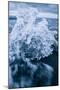 Ice Splash, Jökulsárlón Glacier Lagoon, Southern Iceland-Vincent James-Mounted Photographic Print