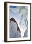 Ice Splash Out Formation With Icicles, Lake Baikal, Siberia, Russia, March-Olga Kamenskaya-Framed Photographic Print