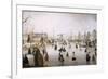 Ice Sports, C.1610-Hendrik Avercamp-Framed Giclee Print