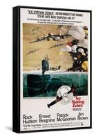 ICE STATION ZEBRA, US poster, 1968-null-Framed Stretched Canvas