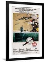 ICE STATION ZEBRA, US poster, 1968-null-Framed Art Print