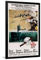 ICE STATION ZEBRA, US poster, 1968-null-Framed Art Print