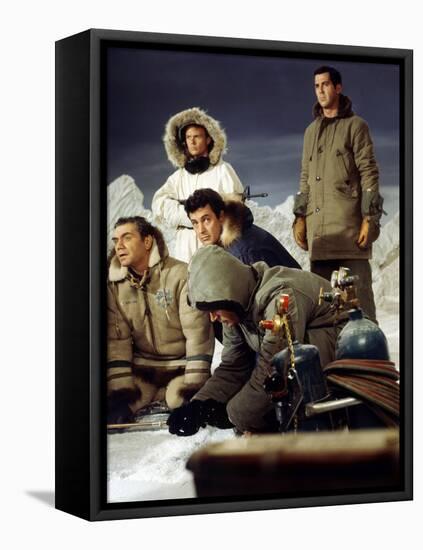 Ice Station Zebra-null-Framed Stretched Canvas