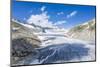 Ice tongue of Rhone Glacier in summer, Gletsch, Canton of Valais, Switzerland-Roberto Moiola-Mounted Photographic Print