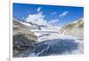 Ice tongue of Rhone Glacier in summer, Gletsch, Canton of Valais, Switzerland-Roberto Moiola-Framed Photographic Print