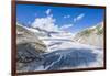 Ice tongue of Rhone Glacier in summer, Gletsch, Canton of Valais, Switzerland-Roberto Moiola-Framed Photographic Print