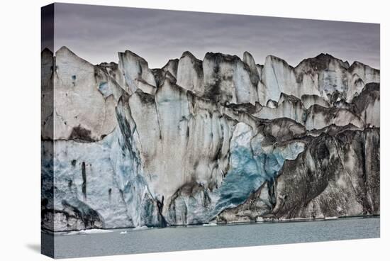 Ice Walls- Jokulsarlon Glacial Lagoon, Breidarmerkurjokull Glacier, Vatnajokull Ice Cap, Iceland-Arctic-Images-Stretched Canvas