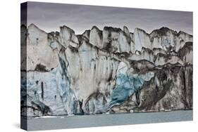 Ice Walls- Jokulsarlon Glacial Lagoon, Breidarmerkurjokull Glacier, Vatnajokull Ice Cap, Iceland-Arctic-Images-Stretched Canvas