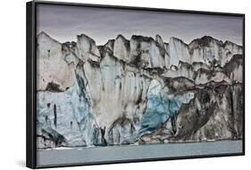 Ice Walls- Jokulsarlon Glacial Lagoon, Breidarmerkurjokull Glacier, Vatnajokull Ice Cap, Iceland-Arctic-Images-Framed Photographic Print