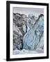 Ice Walls- Jokulsarlon Glacial Lagoon, Breidarmerkurjokull Glacier, Vatnajokull Ice Cap, Iceland-Arctic-Images-Framed Photographic Print