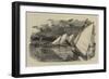 Ice-Yachting on the Delaware River, USA-William Lionel Wyllie-Framed Giclee Print