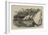 Ice-Yachting on the Delaware River, USA-William Lionel Wyllie-Framed Giclee Print