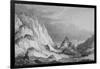 Iceberg Adherring to Icy Reef-Edward Finden-Framed Giclee Print