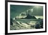 Iceberg And Icicles-Doug Allan-Framed Photographic Print