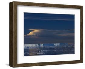 Iceberg and Pack Ice, Weddell Sea, Antarctic Peninsula, Antarctica, Polar Regions-Thorsten Milse-Framed Photographic Print