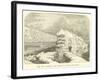 Iceberg, and Part of a Polar Ice Field-null-Framed Giclee Print